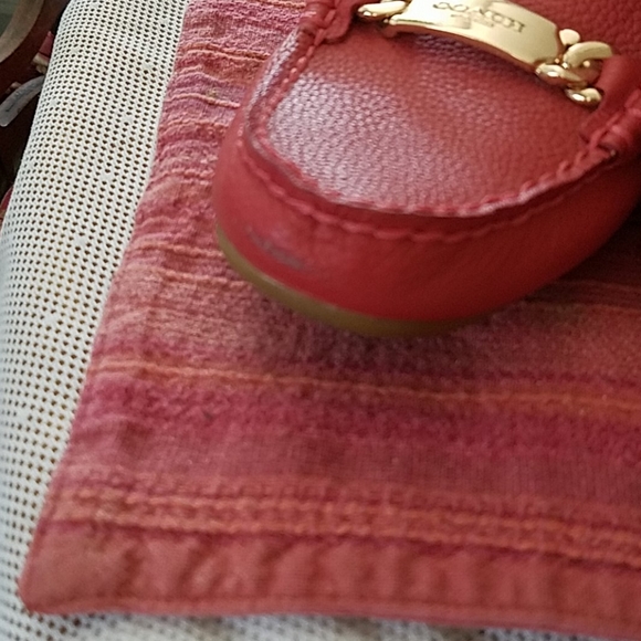 ❤🌹🍀😍 COACH LEATHER DRIVING MOCCASINS - Picture 5 of 5